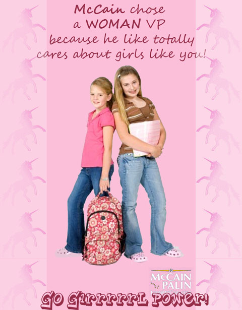 mccain likes girls, honest!" title="mccain likes girls, honest!