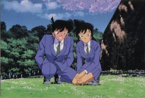 Shinichi & Ran Postcard